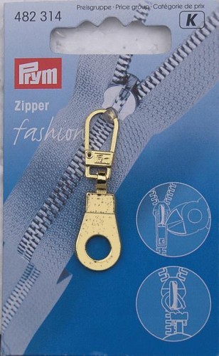 RV ZIPPER 314 ÖSE MESSING