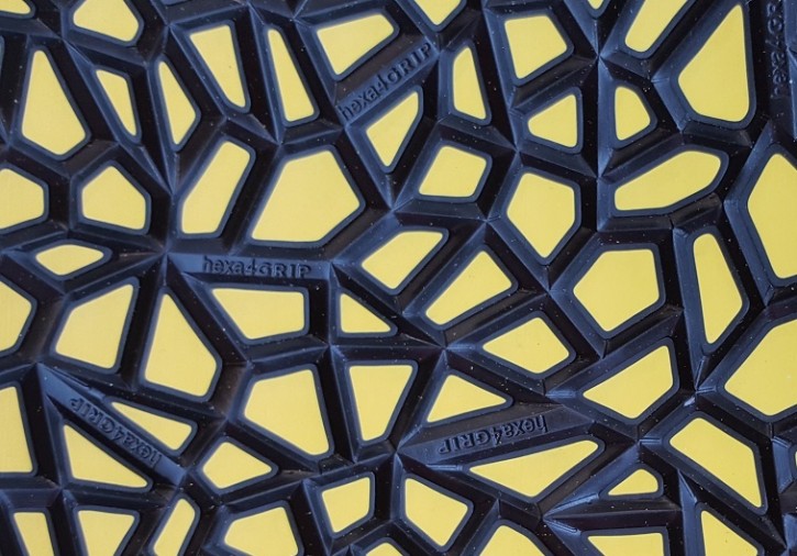 HEXA 4 GRIP SOHLENPL.4.5 MM GELB/SCHWARZ