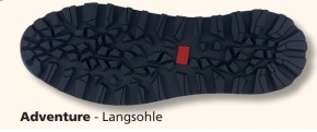 HEXA 4 GRIP ADVENTURE SOHLE GR.44-45 STONE